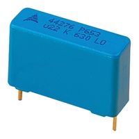 TDK B32653A7104K000 Power Film Capacitor, Metallized PP, Radial Box - 2 Pin, 0.1 µF, ± 10%, Through Hole