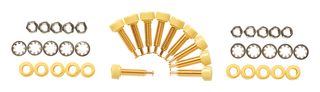 POMONA 3542-4 Test Connector, Tip Jack, 2mm Standard Tip Plug, 1.5 kV, 5 A, Yellow