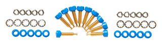 POMONA 3542-6 Test Connector, Tip Jack, 2mm Standard Tip Plug, 1.5 kV, 5 A, Blue