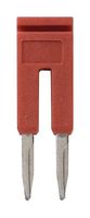 OMRON INDUSTRIAL AUTOMATION XW5S-P2.5-5RD Short Bar, XW5S Series, 5 Pole, Red, XW5T & XW5G Series DIN Rail Terminal Blocks
