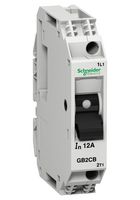 SCHNEIDER ELECTRIC GB2CB08 Thermal Magnetic Circuit Breaker, TeSys, 3 A, 1 Pole, 48 V, 250 V, DIN Rail, Panel