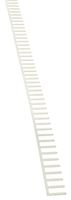 WEIDMULLER 0545400000 Jumper (Busbar), Jumper, Weidmuller SAK Series Terminal Blocks, 58 Ways, SAK
