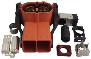 AMPHENOL INDUSTRIAL UPC P 012A LS2 High Power Connector, UPC, Plug, 1 kV, 250 A, Cable Mount, Crimp