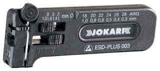 JOKARI 40029 Wire Stripper, 28AWG to 18AWG, 0.3mm to 1mm, Capacity