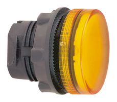SCHNEIDER ELECTRIC ZB5AV05 Indicator Lens, Orange, Round, 22 mm, Head W/ Plain Lens, Schneider Harmony Pilot Lights, Harmony