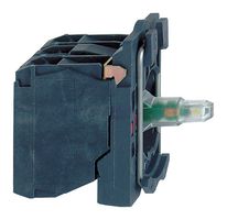 SCHNEIDER ELECTRIC ZB5AW0B15 Contact Block, SPST, 6 A, 120 V, 1 Pole, Harmony XB5 Series, Screw Clamp