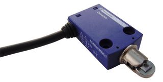 TELEMECANIQUE SENSORS XCMN2102L1 Limit Switch, Top Roller Plunger, SPST-NO, SPST-NC, 6 A, 240 V, 0.05 N-m, OsiSense XC Series