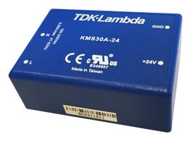 TDK-LAMBDA KMS30A-12 AC/DC PCB Mount Power Supply (PSU), Medical, 1 Output, 30 W, 12 VDC, 2.5 A