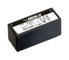 TDK-LAMBDA KWS25A-12 AC/DC PCB Mount Power Supply (PSU), ITE, 1 Output, 26.4 W, 12 VDC, 2.2 A