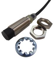 OMRON INDUSTRIAL AUTOMATION E2B-M12KN08-WP-B1 2M OMS Inductive Proximity Sensor, Cylindrical, E2B Series, M12, 8 mm, PNP-NO, 10 V to 30 V, Pre-wired