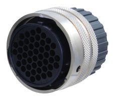 AMPHENOL INDUSTRIAL UPT06D-16-19S Circular Connector, TBA, MIL-DTL-26482 Series I, Straight Plug, 19 Contacts, Crimp Socket