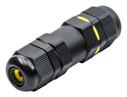 AMPHENOL LTW SC-L-PG12-03-YW Cable Joint, IP68, 3 Position, 8.5 mm, Yellow, 2.5 mm², FICX Series