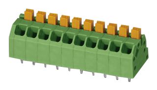 PHOENIX CONTACT 1862068 Wire-To-Board Terminal Block, 3.5 mm, 4 Ways, 24 AWG, 16 AWG, 1.5 mm², Push In