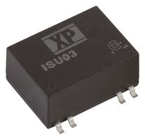 XP POWER ISU0305D12 Isolated Surface Mount DC/DC Converter, ITE, DIP, 3:1, 3 W, 2 Output, 12 V