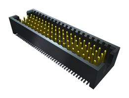 SAMTEC MOLC-120-31-L-Q-LC Pin Header, Board-to-Board, 1.27 mm, 4 Rows, 80 Contacts, Through Hole, FOURRAY MOLC Series