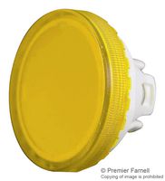 EAO 84-7111.400 Lens, Illum, Plastic, Round, Yellow, 84 Series
