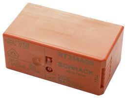 TE CONNECTIVITY - SCHRACK 4-1393243-3 Power Relay, DPDT, 230 VAC, 8 A, RT2 Series, Through Hole, Non Latching