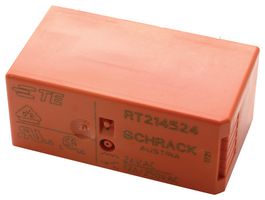 TE CONNECTIVITY - SCHRACK 5-1393239-9 Power Relay, SPDT, 24 VAC, 12 A, RT1 Series, Through Hole, Non Latching