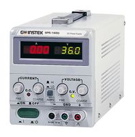 GW INSTEK SPS-1820 Bench Power Supply, Adjustable, 1 Output, 0 V, 18 V, 0 A, 20 A