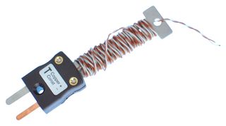 LABFACILITY XF-965-FAR Thermocouple, IEC Plug, Cable Tidy, T, -75 °C, 250 °C, 3.3 ft, 1 m