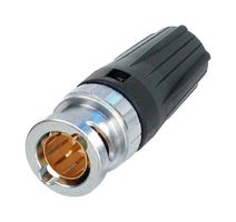 NEUTRIK NBNC75BUU11 RF / Coaxial Connector, HD BNC Coaxial, Straight Plug, Crimp, 75 ohm