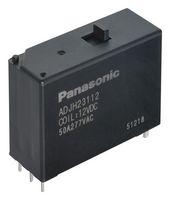 PANASONIC ADJH21112 Power Relay, SPST-NO, 12 VDC, 50 A, DJ-H Series, Through Hole, Latching Single Coil