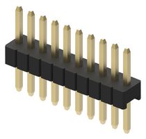 GCT BD020-02-A-J-0350-0300-L-G Pin Header, Board-to-Board, 1.27 mm, 1 Rows, 2 Contacts, Through Hole Straight, BD020
