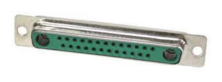 HARTING 09694017272 D Sub Connector Housing, 27W2, 27 Ways, Combo Layout D Sub, DC, Receptacle, Steel Body