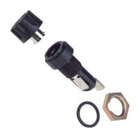 LITTELFUSE 03420838H Fuseholder, Panel Mount, 250V, 20A, 3AG, Quick Connect, Fluted Knob