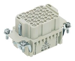 HARTING 09162423101 Heavy Duty Connector, Han DD HMC, Insert, 42+PE Contacts, 10B, Receptacle