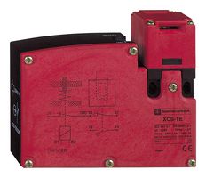 TELEMECANIQUE SENSORS XCSTE5312 Safety Interlock Switch, Preventa XCS Series, SPST-NO, SPST-NC, Screw, 120 V, 3 A, IP67