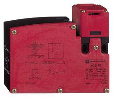 TELEMECANIQUE SENSORS XCSTE7312 Safety Interlock Switch, Preventa XCS Series, DPST-NC, Screw, 120 V, 3 A, IP67