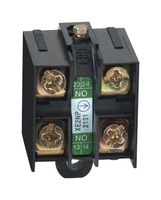 TELEMECANIQUE SENSORS XE2NP2131 Contact Block, 3 A, 240 V, 2 Pole, Osisense XC Series, Screw Clamp