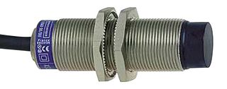 TELEMECANIQUE SENSORS XS618B4MAL2 Inductive Proximity Sensor, OsiSense XS, M18, 12 mm, Normally Open, 12 to 48 Vdc, Pre-wired