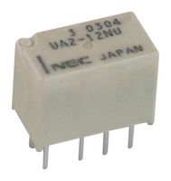 NEXEM UA2-12NU Signal Relay, 12 VDC, DPDT, 1 A, UA2 Series, Through Hole, Non Latching