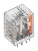 WEIDMULLER 7760056086 Signal Relay, 230 VAC, 4PDT, 5 A, DRM 570 Series, Socket