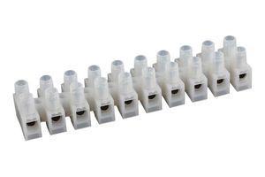 MULTICOMP PRO MC001830 Panel Mount Barrier Terminal Block, 2 Row, 10 Ways, 22 AWG, 10 AWG, 10 mm, 30 A