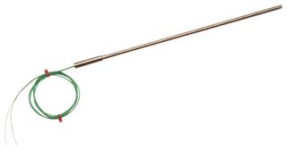 LABFACILITY XF-1055-FAR Thermocouple, IEC Mineral Insulated, 1mm x 1m Probe, K, Stainless Steel, 40 ", 1 m