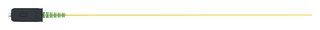 HUBER+SUHNER PS12_SCAS_0000_SM09E_02.0_S0 Pigtail Set, SC-HQ BTW, APC, 2m, Multi-coloured, Single mode G.652.D, 12 Piece