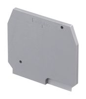 TE CONNECTIVITY - ENTRELEC 1SNA116987R0200 Accessory, Entrelec M4/6.RS, M6/8.RS Terminal Blocks, End Plate, SNA Series