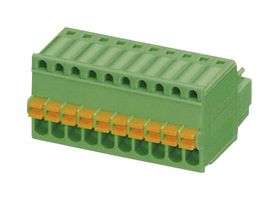 PHOENIX CONTACT 1881338 Pluggable Terminal Block, 2.5 mm, 3 Ways, 26 AWG, 20 AWG, 0.5 mm², Push In
