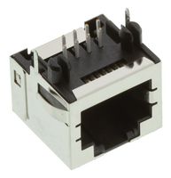 MOLEX 43860-0013 Modular Connector, RJ45 Jack, 1 x 1 (Port), 8P8C, Cat3, Panel Mount, Through Hole Mount