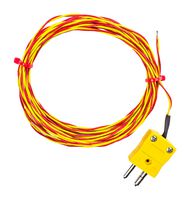 LABFACILITY XF-1197-FAR Thermocouple, Standard Plug, ANSI, K, 0 °C, 700 °C, 32.8 ft, 10 m