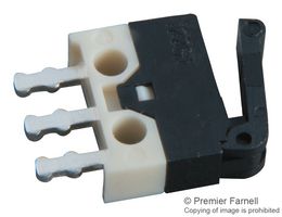 ZF DH2CB1PA Microswitch, Subminiature, Roller Lever, SPDT, Solder, 500 mA, 30 V