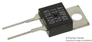 SENSATA / AIRPAX 67L120 Thermostat Switch, Subminiature, Bimetal Disc, 6700 Series, 120 °C, Normally Closed, TO-220