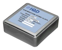 IQD FREQUENCY PRODUCTS LFRBXO059244B Rubidium Oscillator, Atomic Clock, 10 MHz, 0.5 ppb, Through Hole, 50.8mm x 50.8mm, 12 V