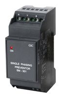 GIC MA51BC Phase Monitoring Relay, SPDT, 5 A, DIN Rail, Screw, 250 VAC