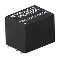 TRACO POWER TDN 1-4813WISM Isolated Surface Mount DC/DC Converter, ITE, 4:1, 1 W, 1 Output, 15 V
