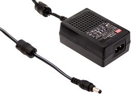 MEAN WELL GST36B05-P1J AC/DC Power Supply, ITE, 1 Output, 21.5 W, 5 VDC, 4.3 A