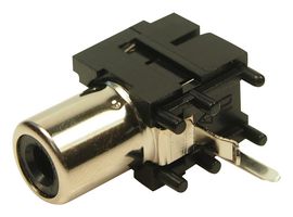 CLIFF ELECTRONIC COMPONENTS FC68371 RCA (Phono) Audio / Video Connector, PCB, 1 Position, 2 Contacts, Jack